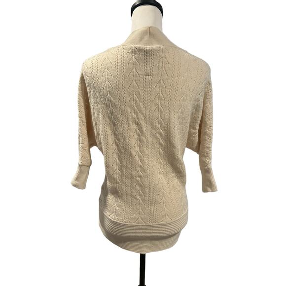 Guess Jeans Women's Sweater Cream Large - Picture 2 of 4